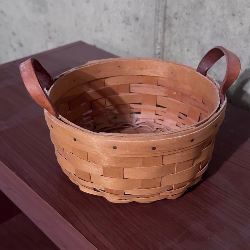 Longaberger button basket